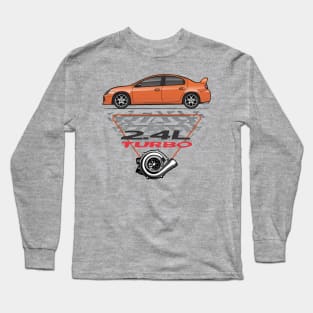 Turbo Orange Long Sleeve T-Shirt